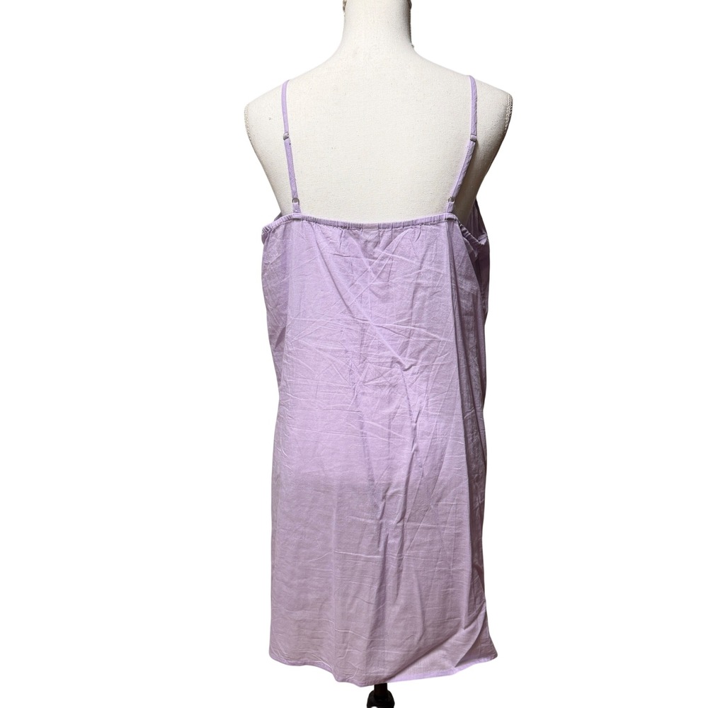 Sundance Fields of Beauty sz S Tiered Floral Peasant Dress Ruffle Purple w Slip - Picture 6 of 6